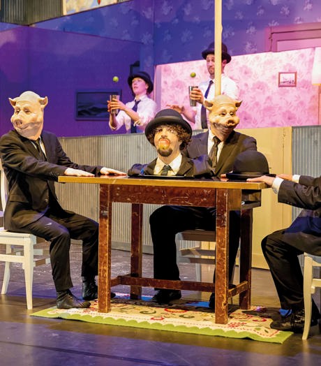 Circusgezelschap Boost Man Met Hoed (Roos De Bolster) 1 VOORKEUR