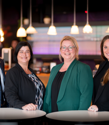 Esther, Myrthe, Sijmen, Patricia Team Events & Horeca - (Frits de Beer)