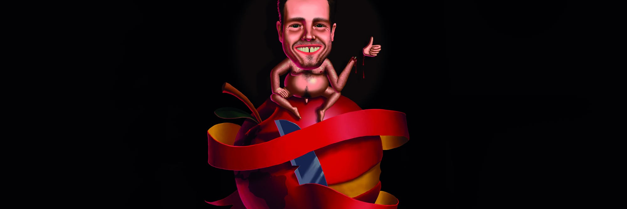 Martijn Koning Appeltjes Schillen (Rens Schwering) 2 CAMPAGNEBEELD