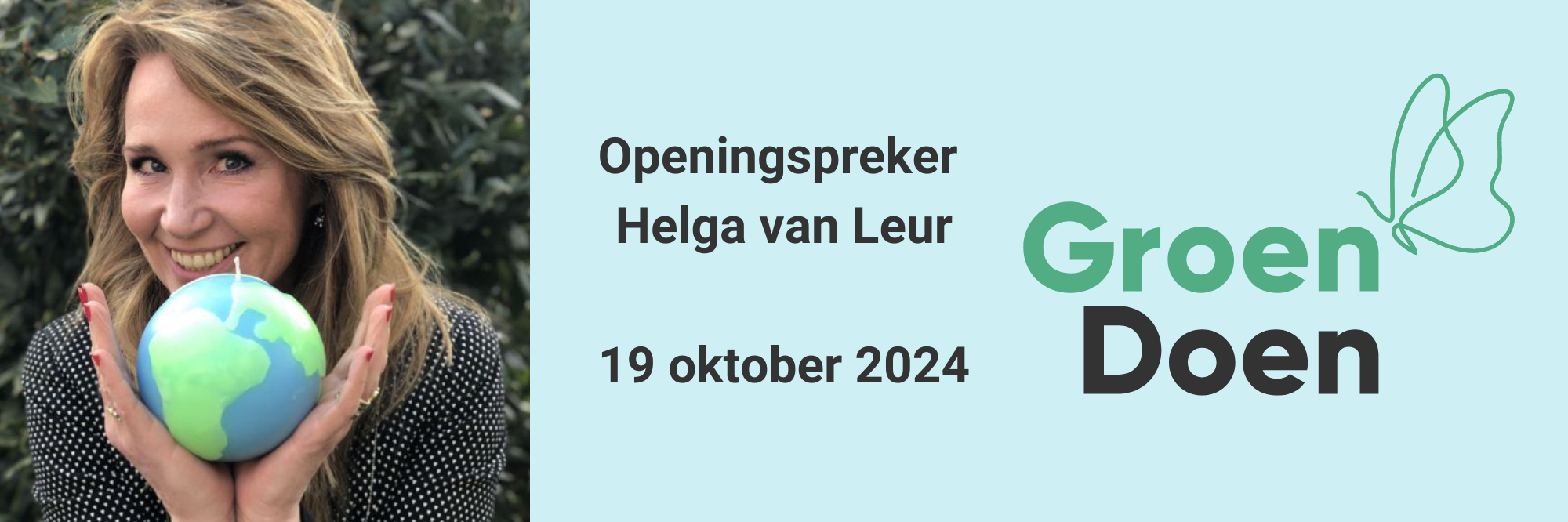 Openingspreker Helga Van Leur 2000 X 666