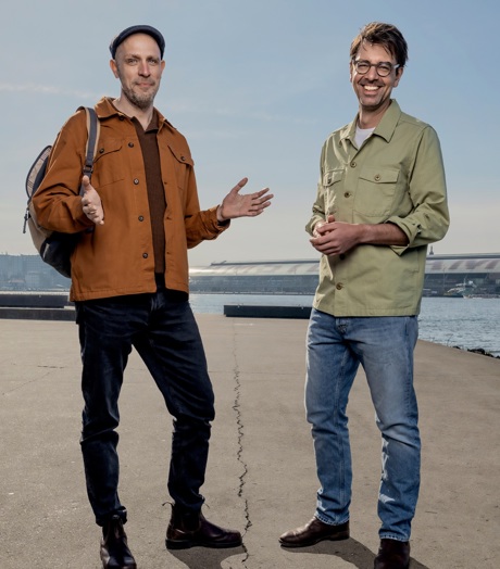 Ruben Terlou En Jelle Brandt Corstius (C) Martin Dijkstra Liggend Verkleind