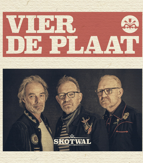 Skotwal Vier De Plaat Publiciteitsfoto