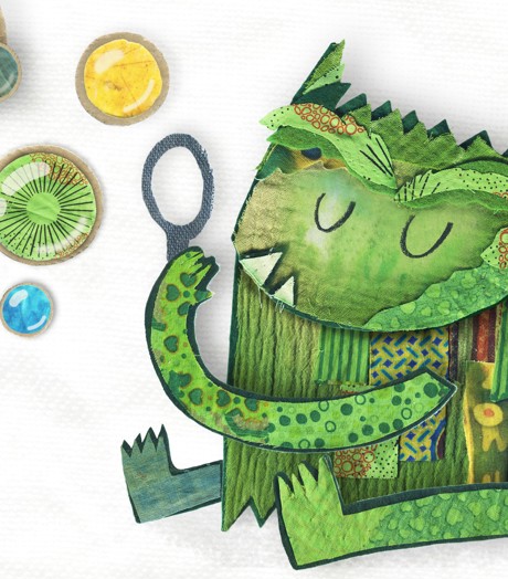 Theater Stof Het Kleurenmonster Publiciteitsbeeld