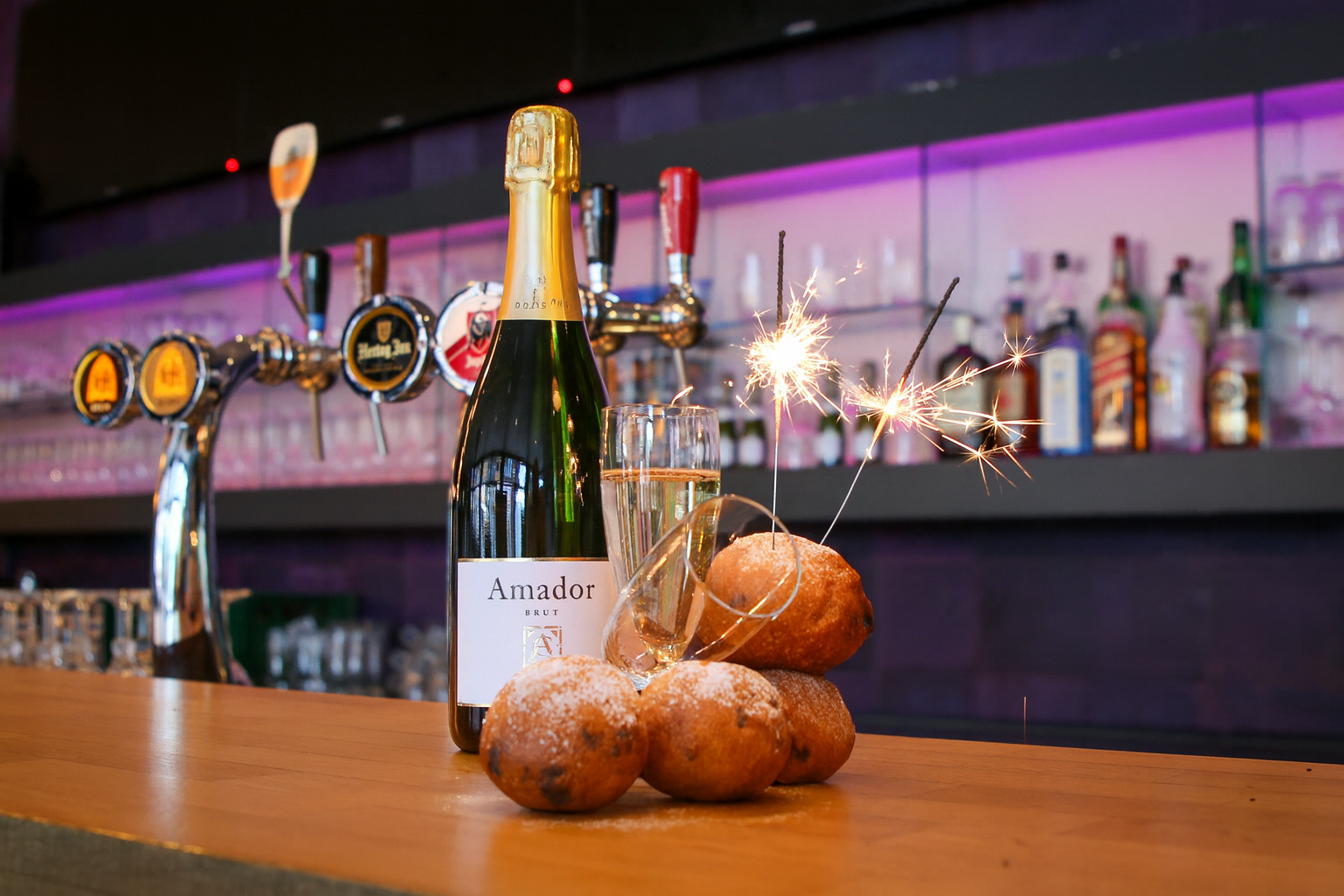 Champange Oliebollen Simonestam