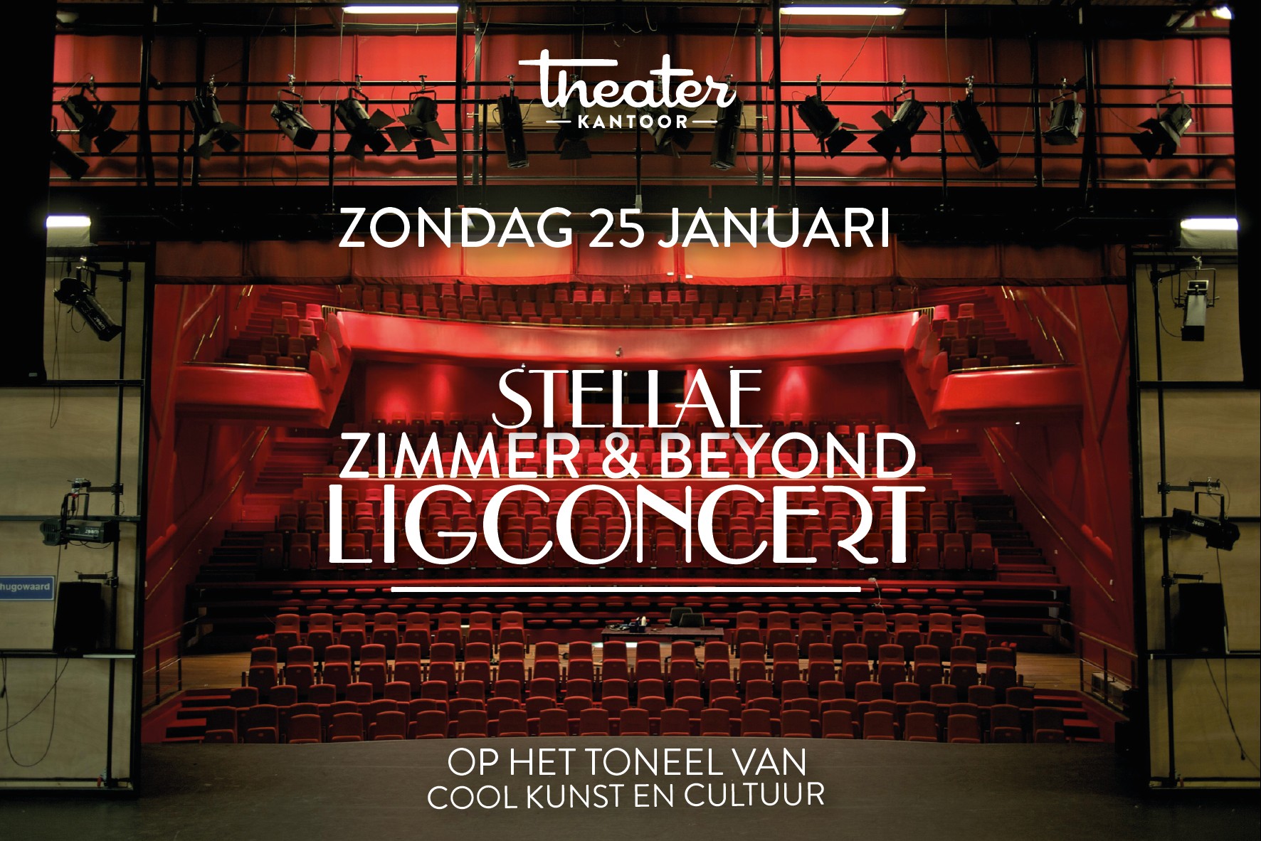 Theaterkantoor Ligconcert Liggend