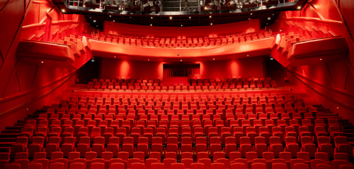 Rodi Media Zaal Vanaf Podium Met Lichtbrug (Frits De Beer)