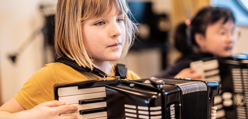 Instrumenten Accordeonles (Frits De Beer)